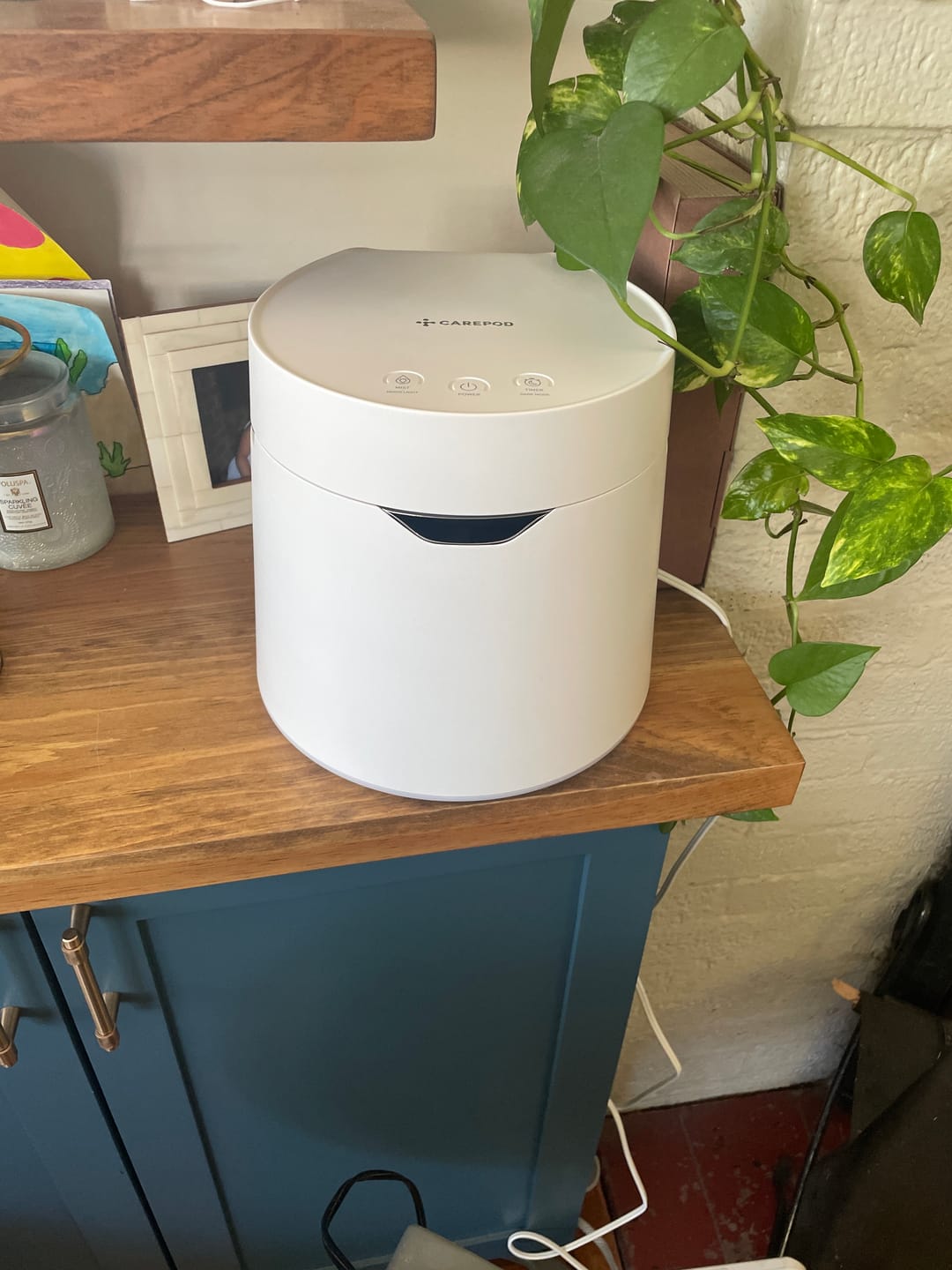 Customer photo review of Carepod One Plus - Stainless Steel Humidifier with Mood Light