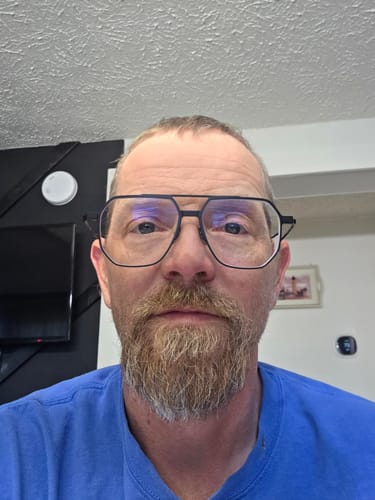 Customer photo review of Stallone | Extra Large Magnetic Clip-on Eyeglasses Sunglasses | ZanyLen
