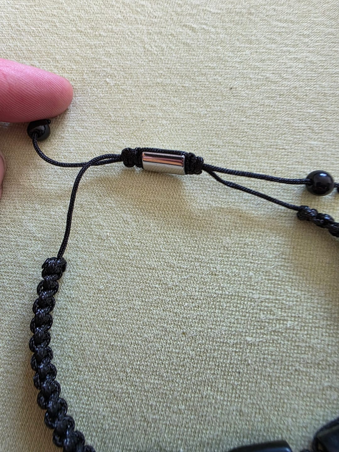 Customer photo review of Turmalin Armband - Unbearbeitet