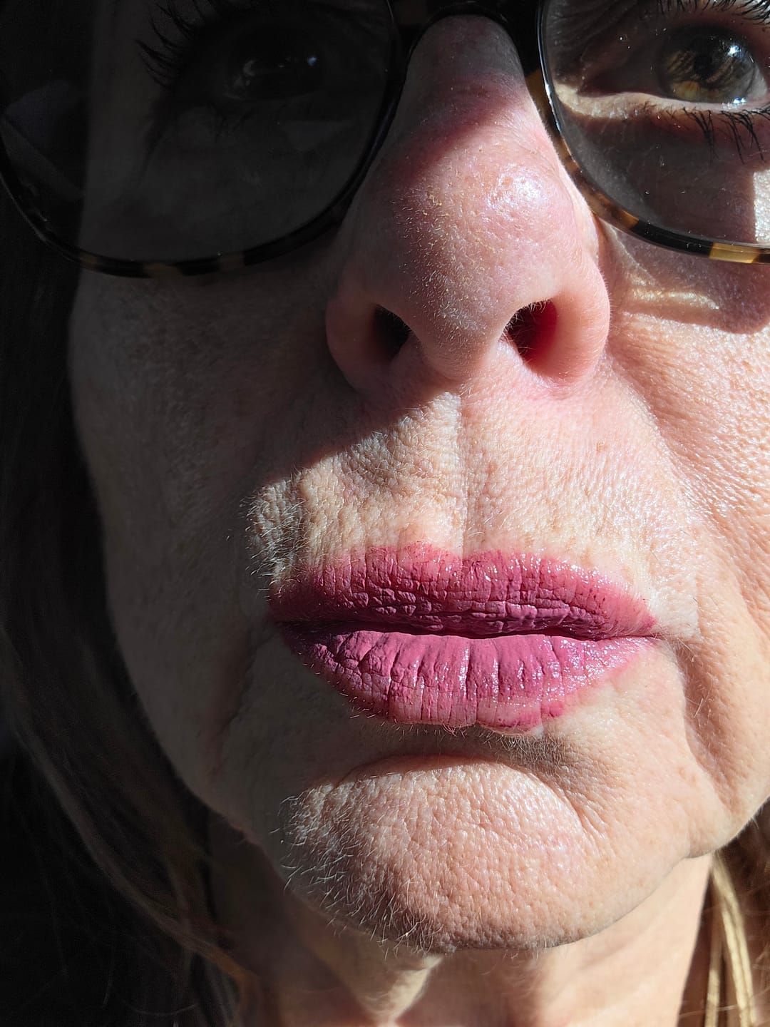 Customer photo review of Peel-off Lip Stain