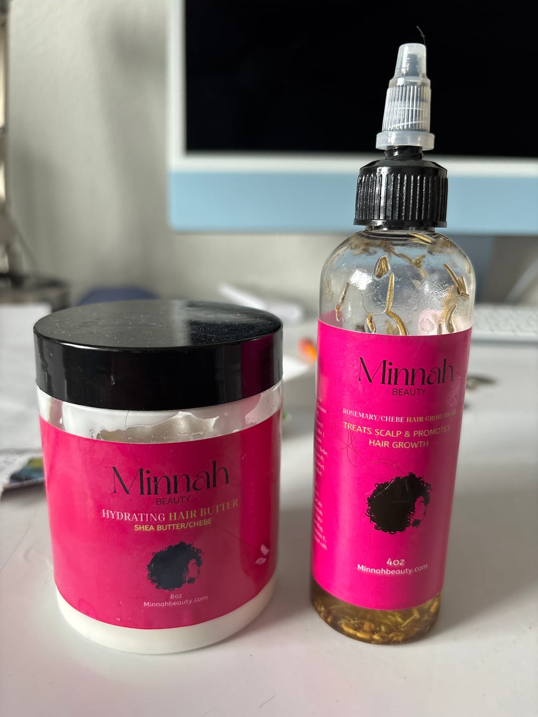 Customer photo review of Hair Growth Bundle