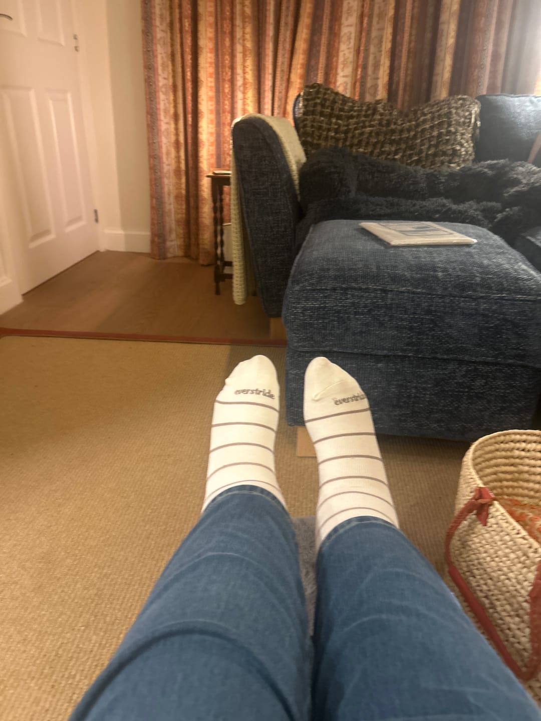 Customer photo review of Everstride™ Bamboo Compression Socks