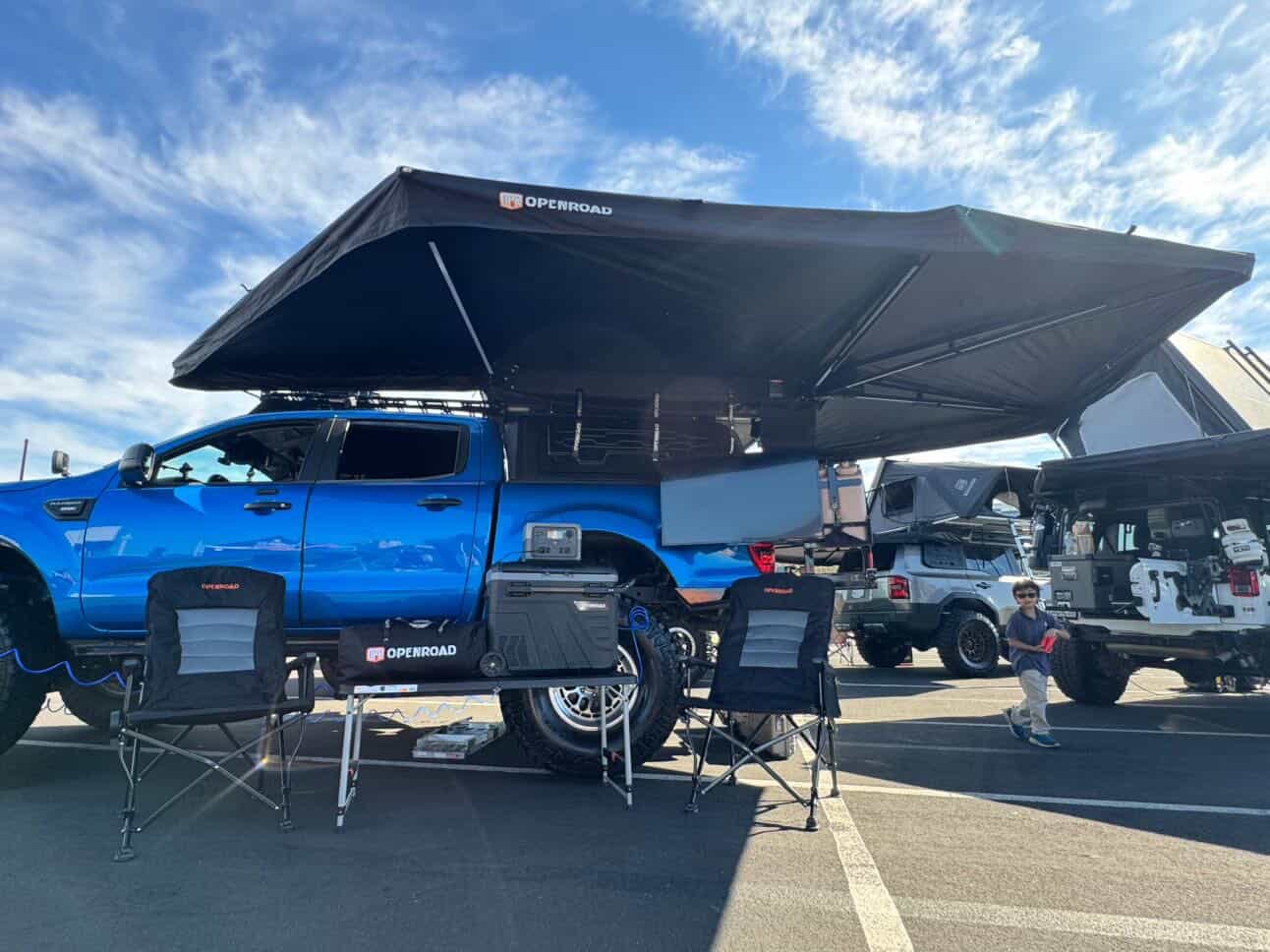 Customer photo review of OPENROAD Camping Storage Case – 50L