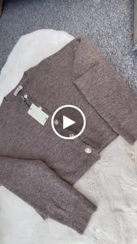 Customer video review of Glow Button Cardigan