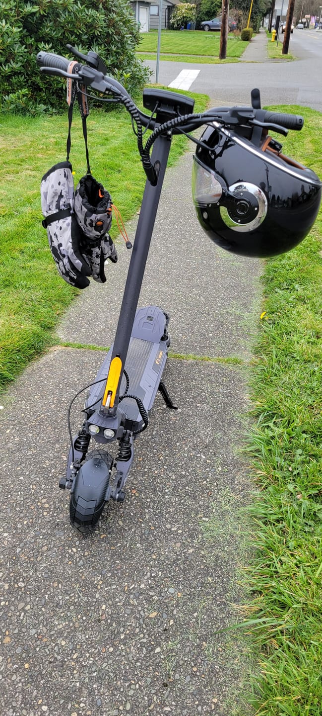 Customer photo review of Ausom F1 Max Electric Scooter
