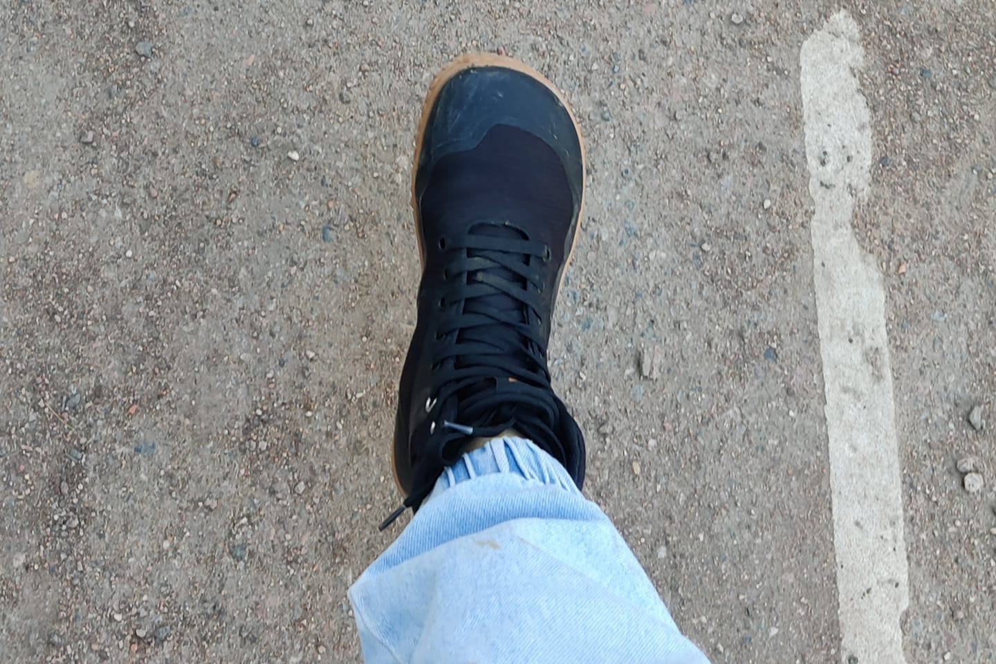 Customer photo review of Vaistoa Tuohi 2 -paljasjalkaretkeilykengät