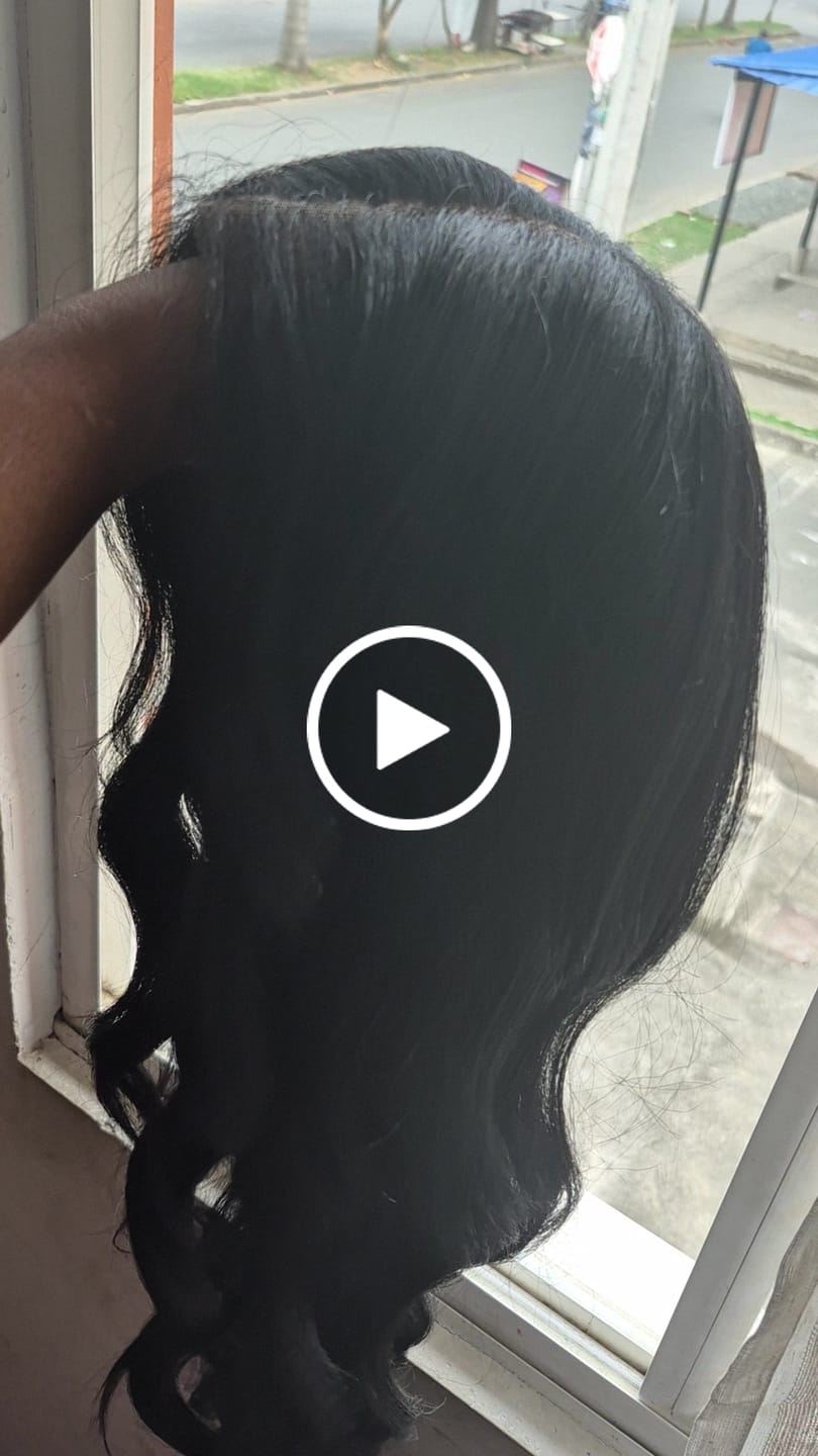 Customer video review of Bobbi Boss Glueless Human Hair Blend 13x4 HD Lace Front Wig - MBLF403 HANNIE - Pre-Plucked