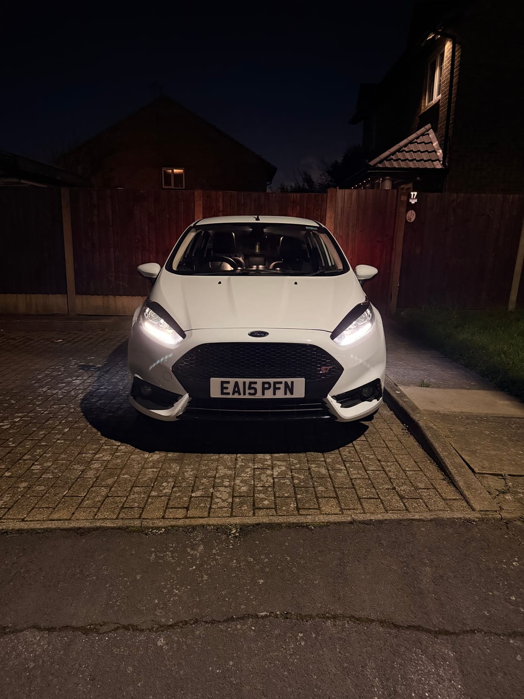 Customer photo review of Proform Headlight Eyebrows - Mk7.5 Fiesta (Various Finishes)