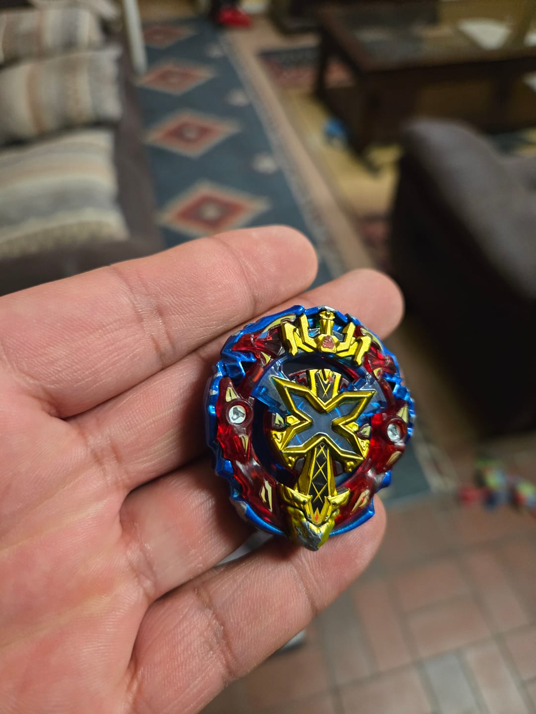 Customer photo review of Takara Tomy Beyblade X BXG-13 Xeno Xcalibur Starter