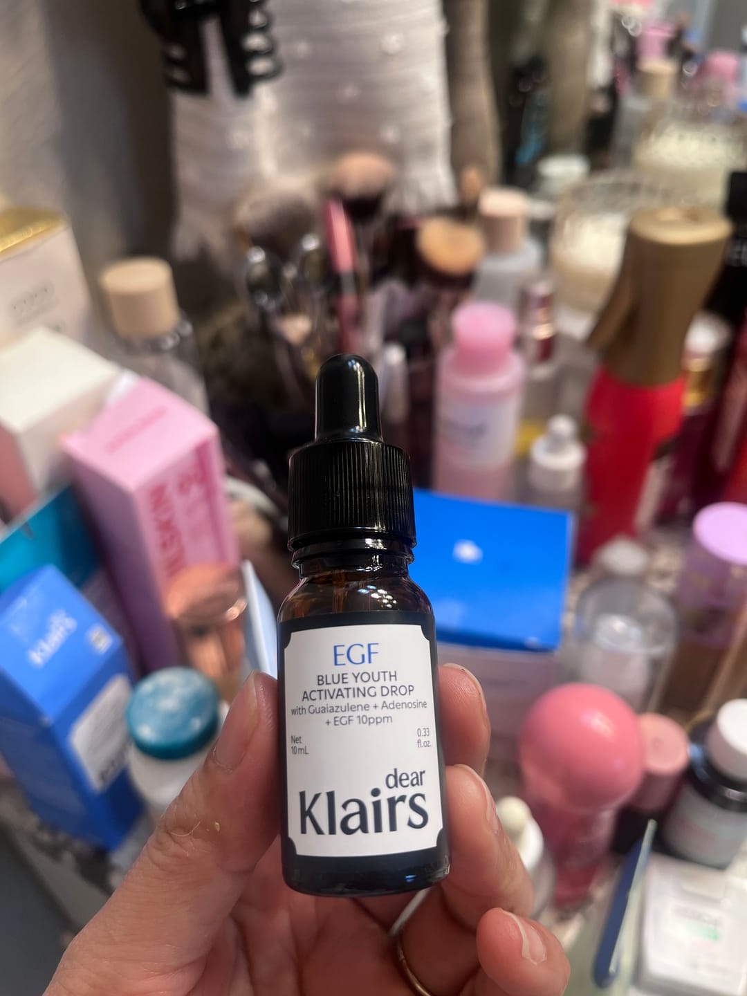 Customer photo review of EGF Blue Youth Activating Drop