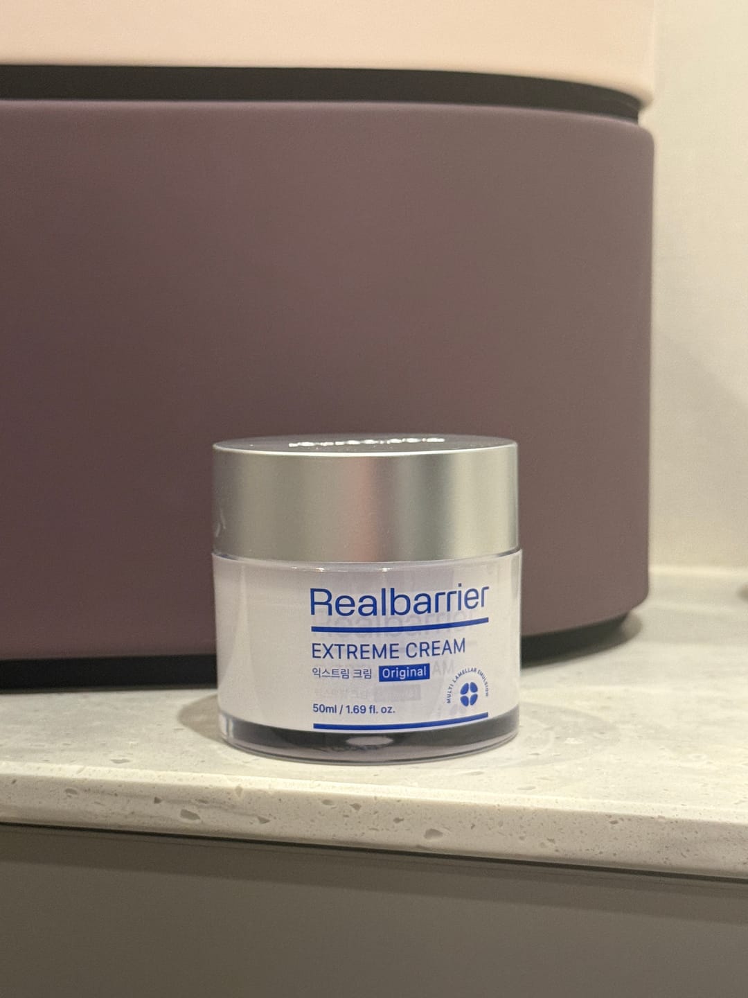 Customer photo review of Lamelārais aizsargkrēms sejai Real Barrier Extreme Cream