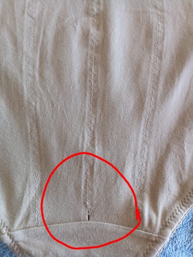 Customer photo review of CALZON TIRO ALTO ALGODON