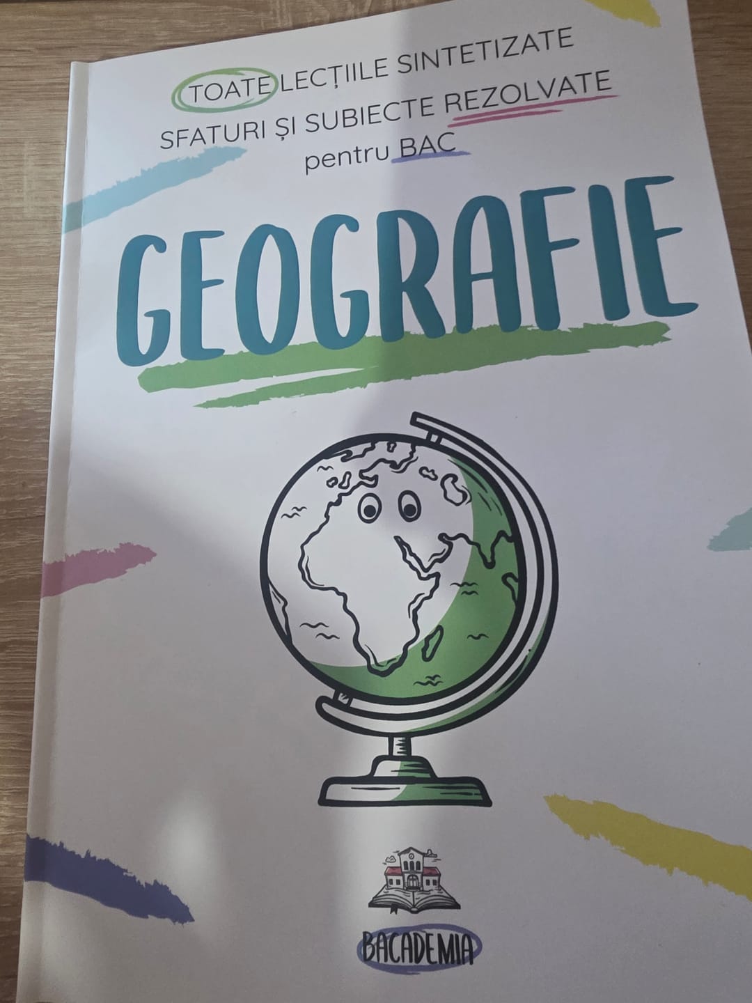 Customer photo review of Pachet Bacalaureat (Română + Istorie + Geografie) Bacademia