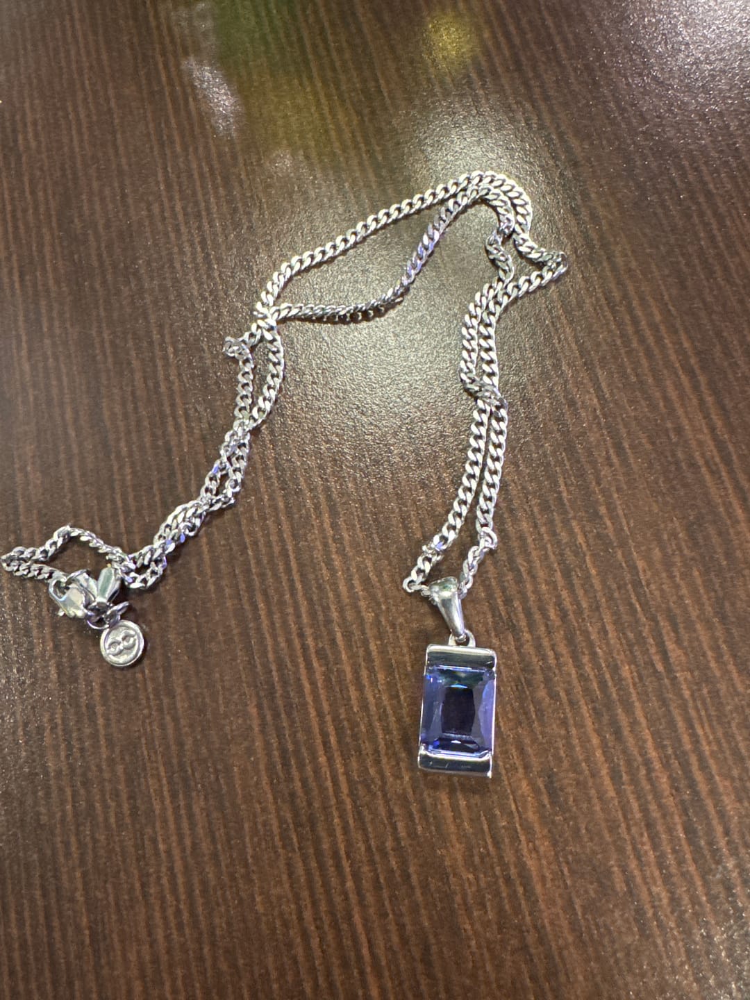 Customer photo review of Chip - Tanzanite