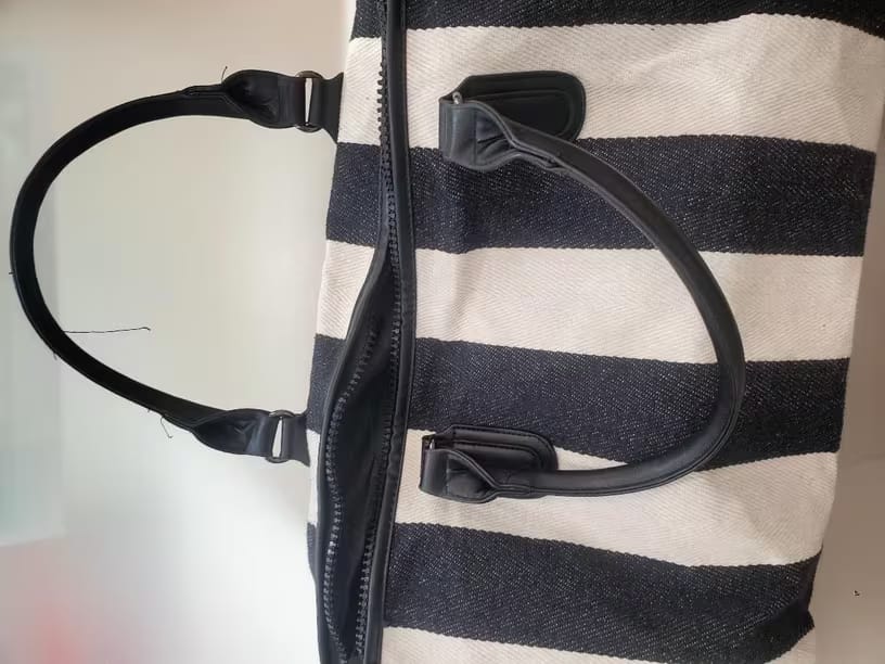Customer photo review of Eliza Duffle Travel Bag
