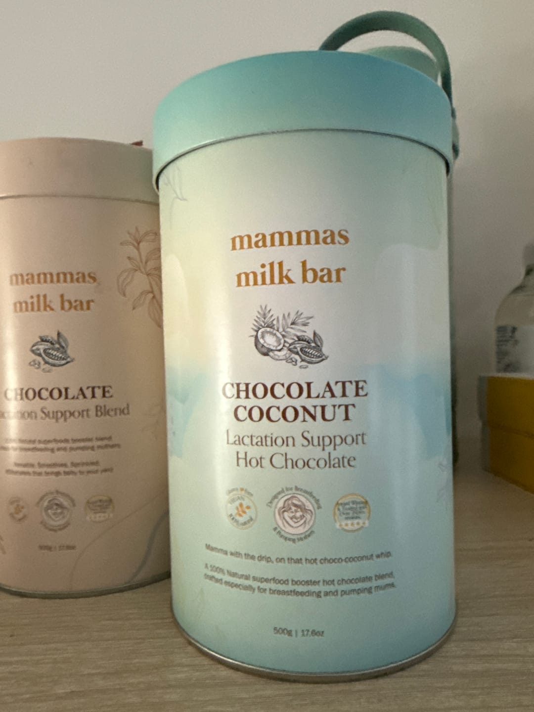 Customer photo review of Lactation Hot Chocolate - Coconut Chocolate