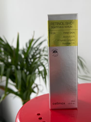 Customer photo review of Celimax – The Vita A Retinol Shot Tightening Serum, 30ml