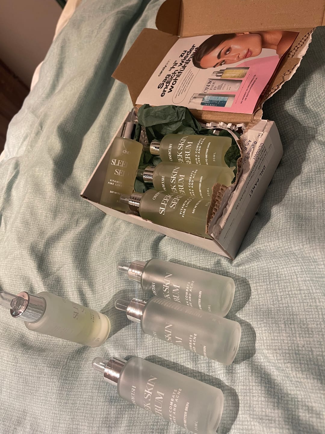 Customer photo review of Sleek Skin Serum 30ml