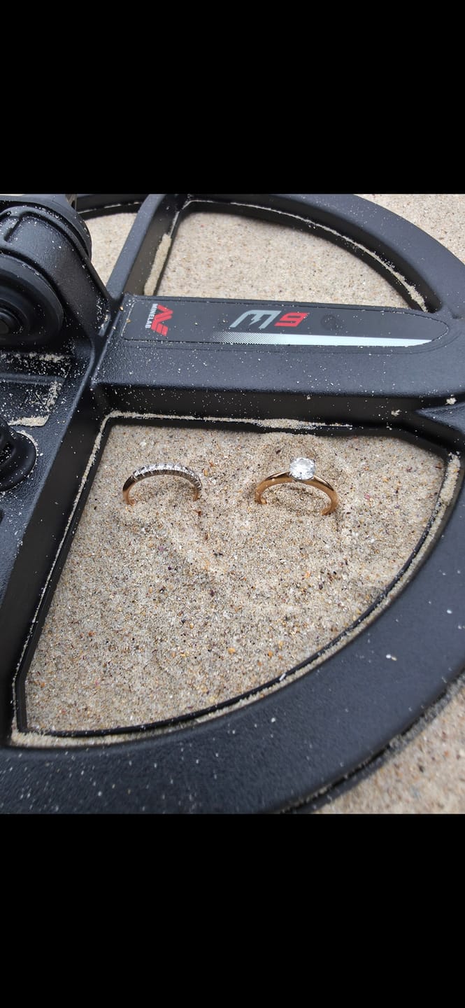 Customer photo review of MANTICORE M9 coil Minelab