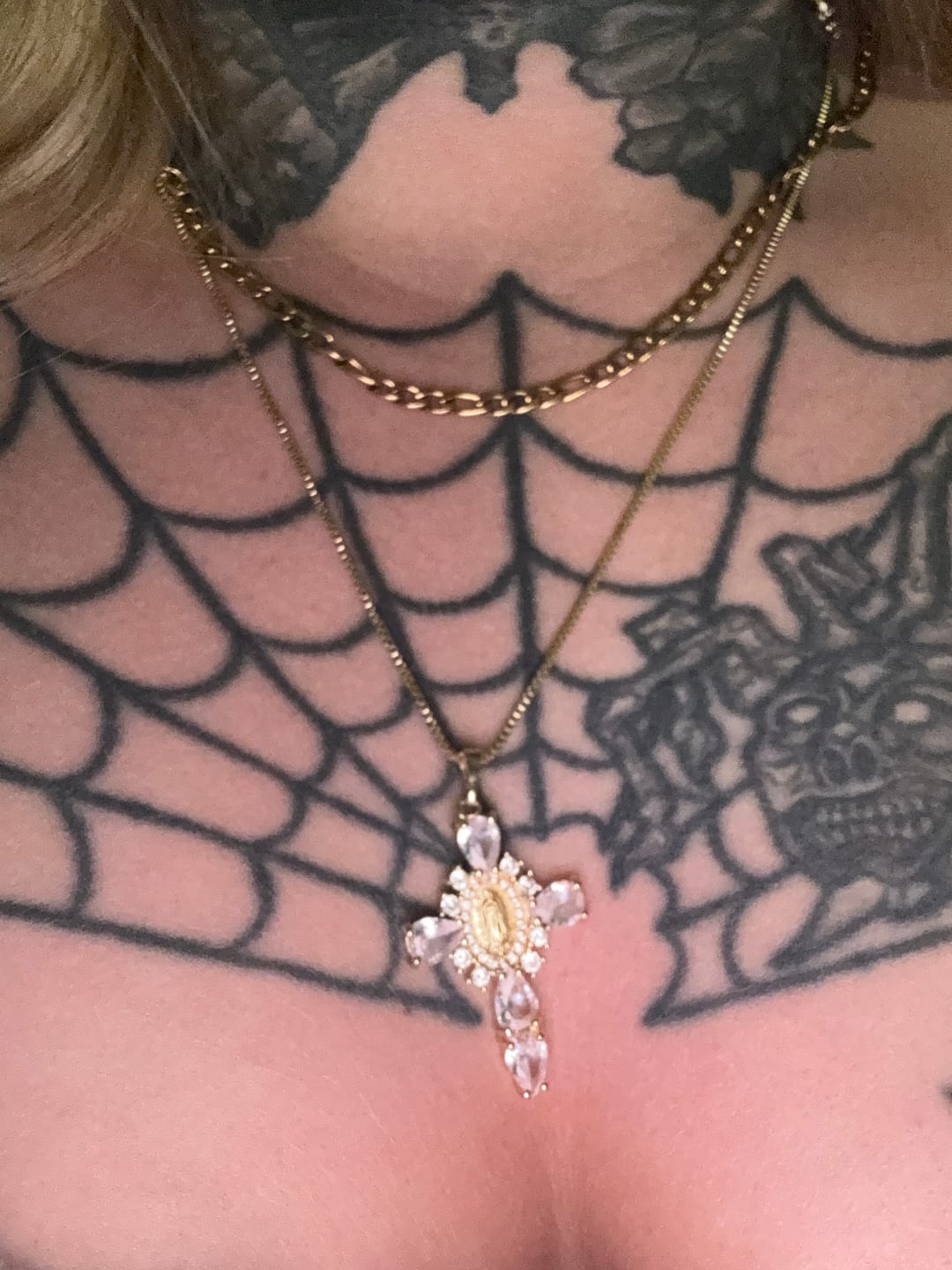 Customer photo review of Valerie® Virgin Mary Cross Pendants (Bundle)