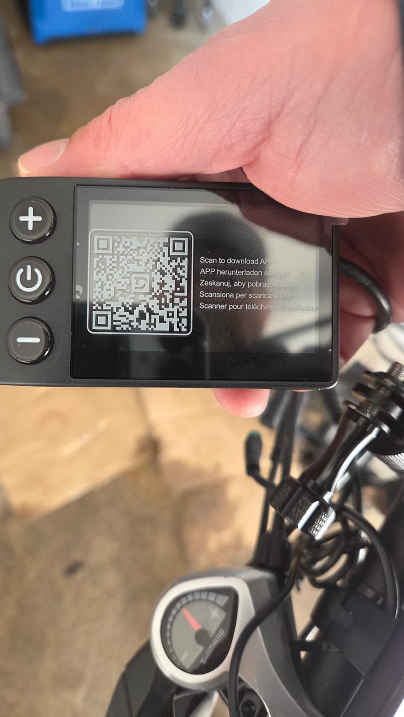 Customer photo review of DUOTTS E-bike Display & Switch