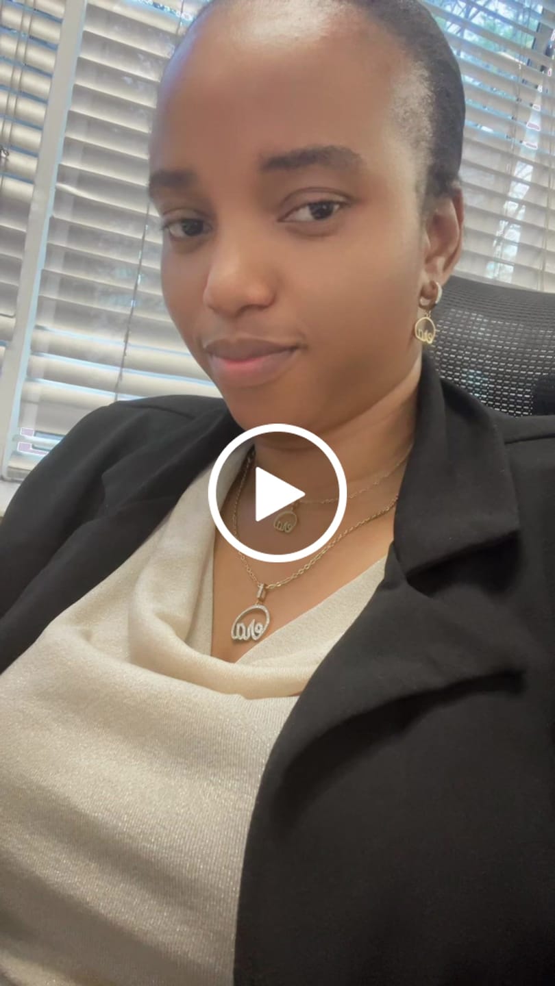 Customer video review of Gold Precious Logo Necklace