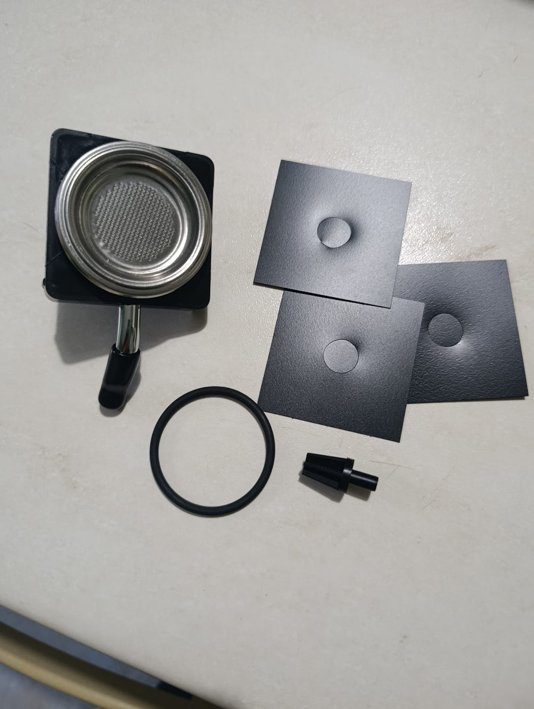 Customer photo review of Porta Cialda Frog Didiesse - Filtro Acciaio - Dado - Beccuccio