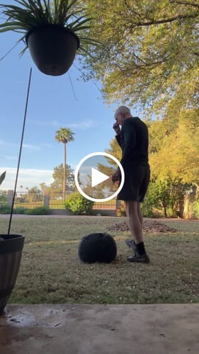 Customer video review of Strongman Sandbag