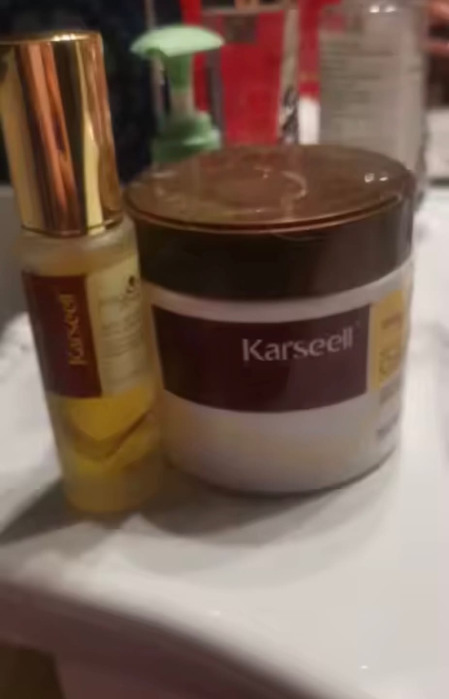 Customer photo review of Aceite Reparador Karseell©️
