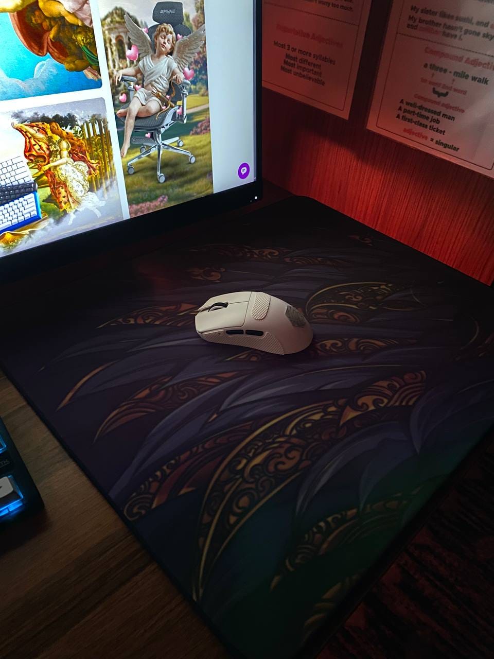 Customer photo review of ESPTiger Wu Xiang X V2 Poron Mousepad