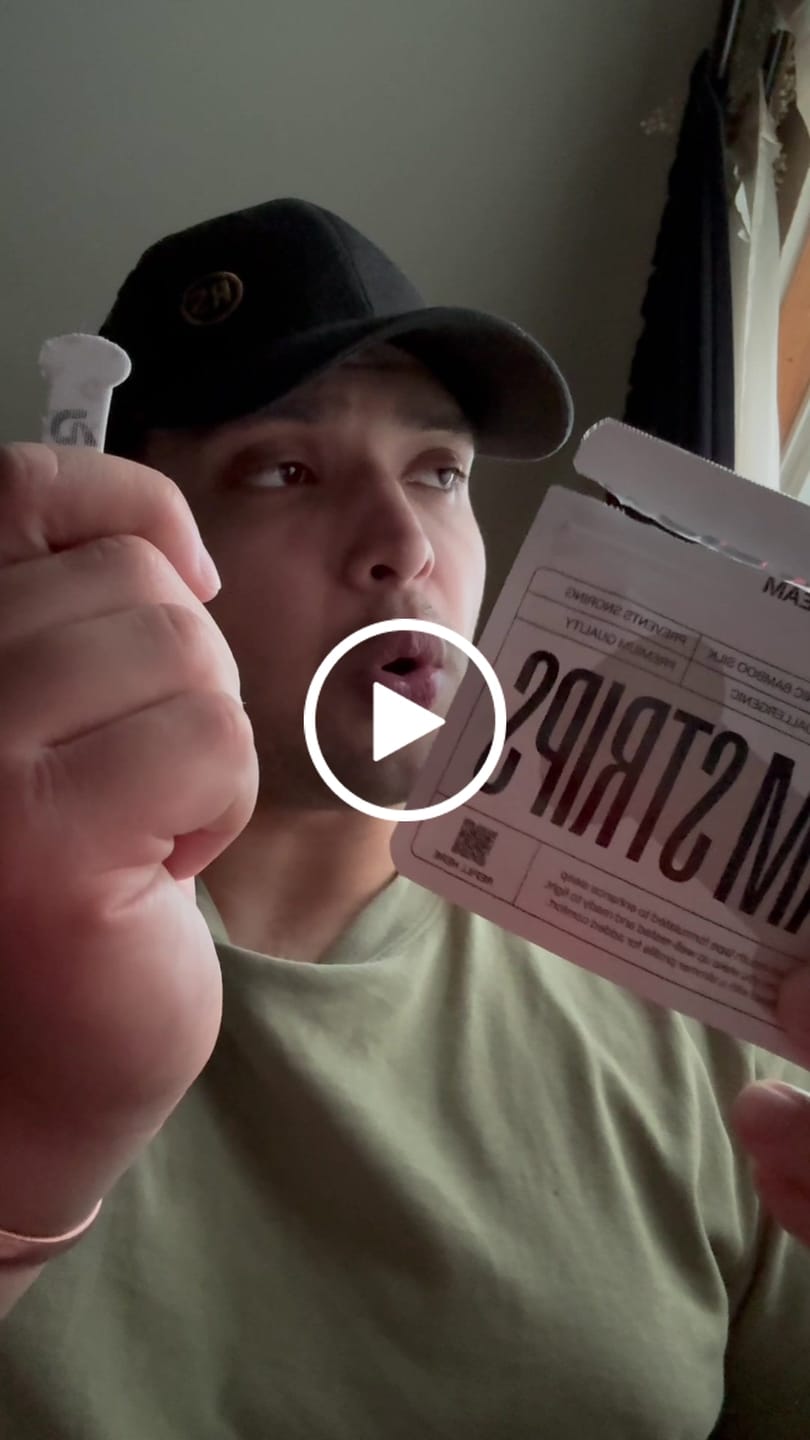 Customer video review of Dream Mouth Tape
