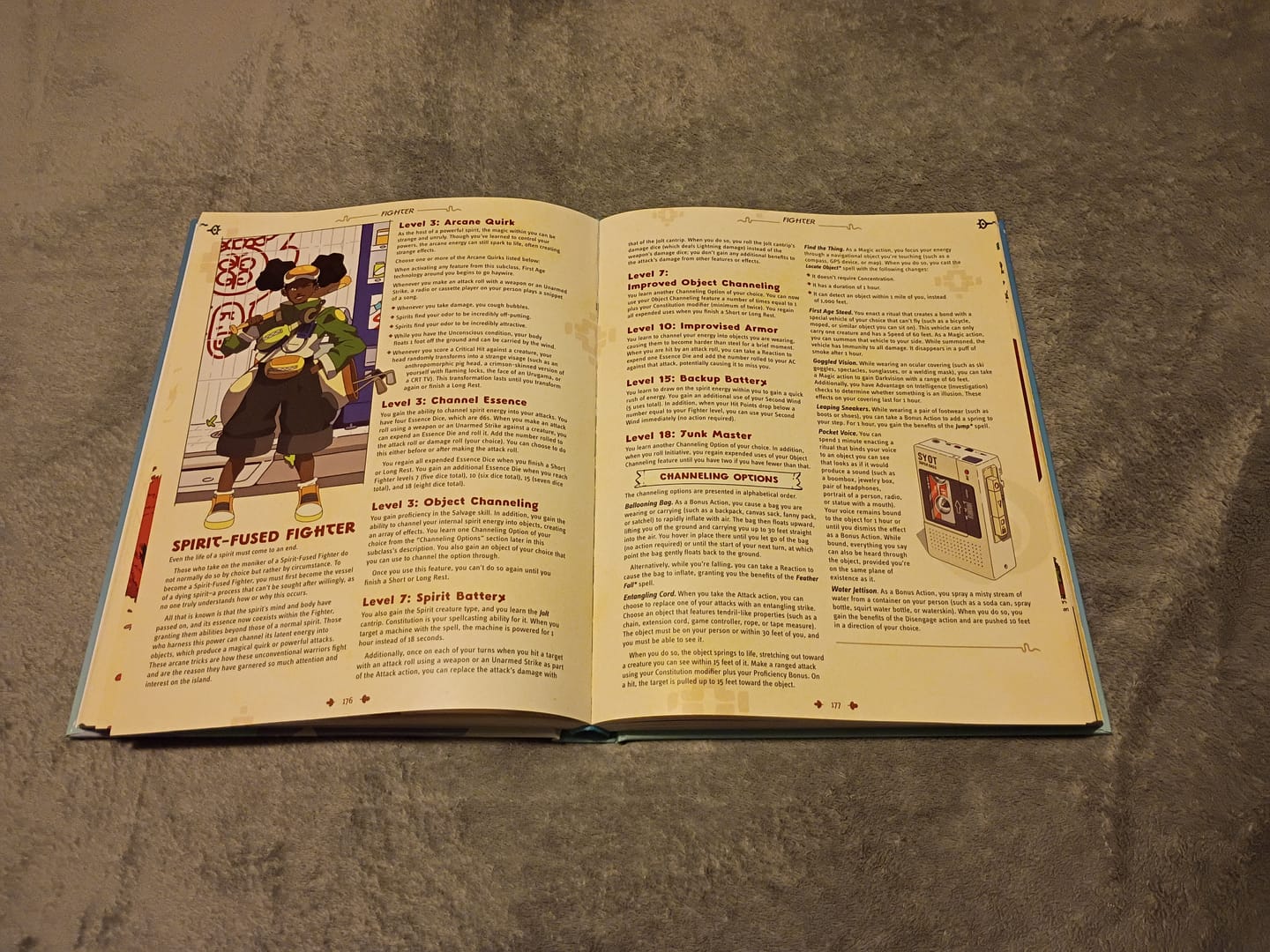 Customer photo review of Obojima: Tales from the Tall Grass – Hardcover Campaign Book
