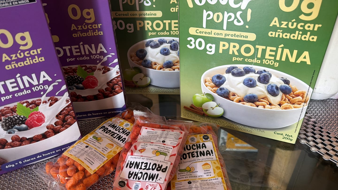 Customer photo review of 30 pack 50 g ¡Mucha Proteína! Envio Gratis