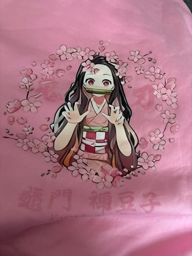 Customer photo review of Demon Slayer Nezuko Graphic Hoodie