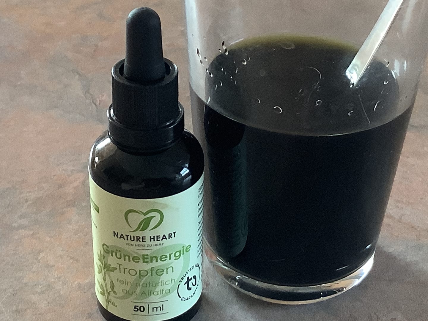 Customer photo review of Grüne Energie - Chlorophyll Tropfen
