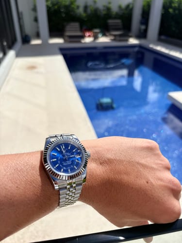 Customer photo review of SeikoDweller Blue