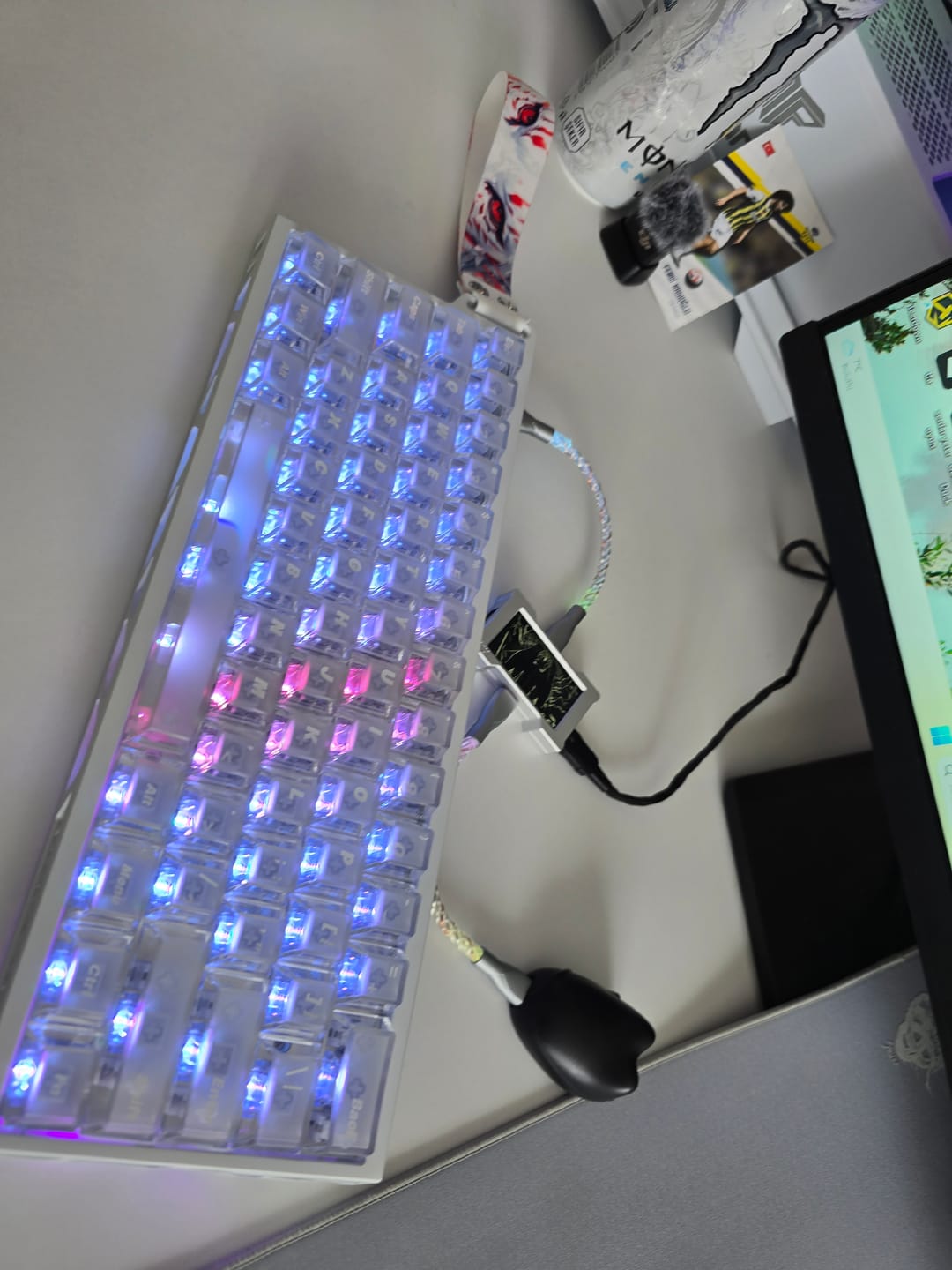 Customer photo review of FGG Madlions MAD Light 60HE Alüminyum Klavye (Manyetik Switch / HE)