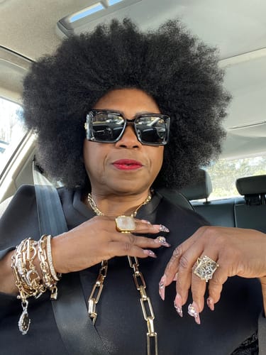 Customer photo review of Marique French Vintage Crystal Ring