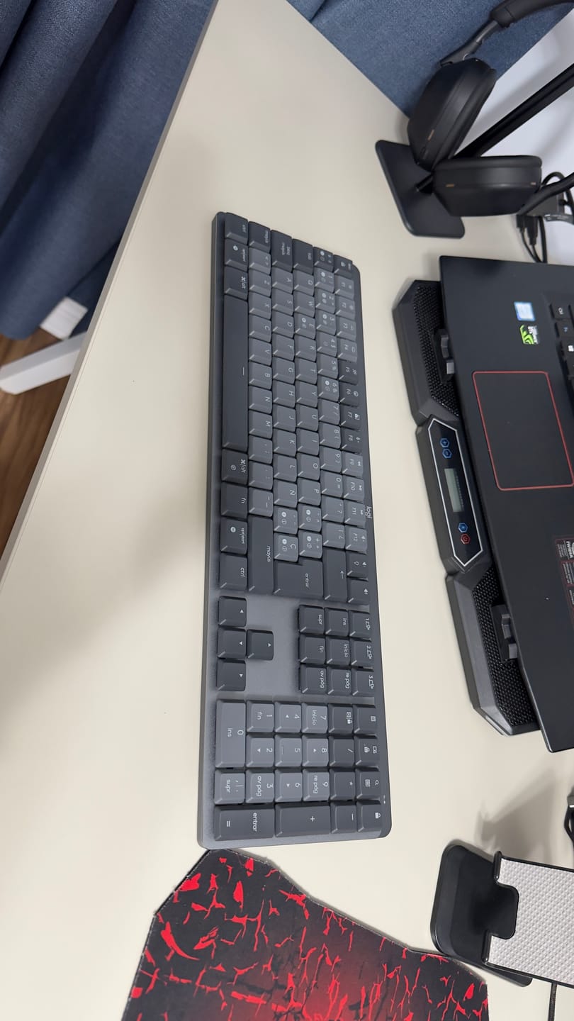 Customer photo review of Teclado Logitech MX Mechanical Español