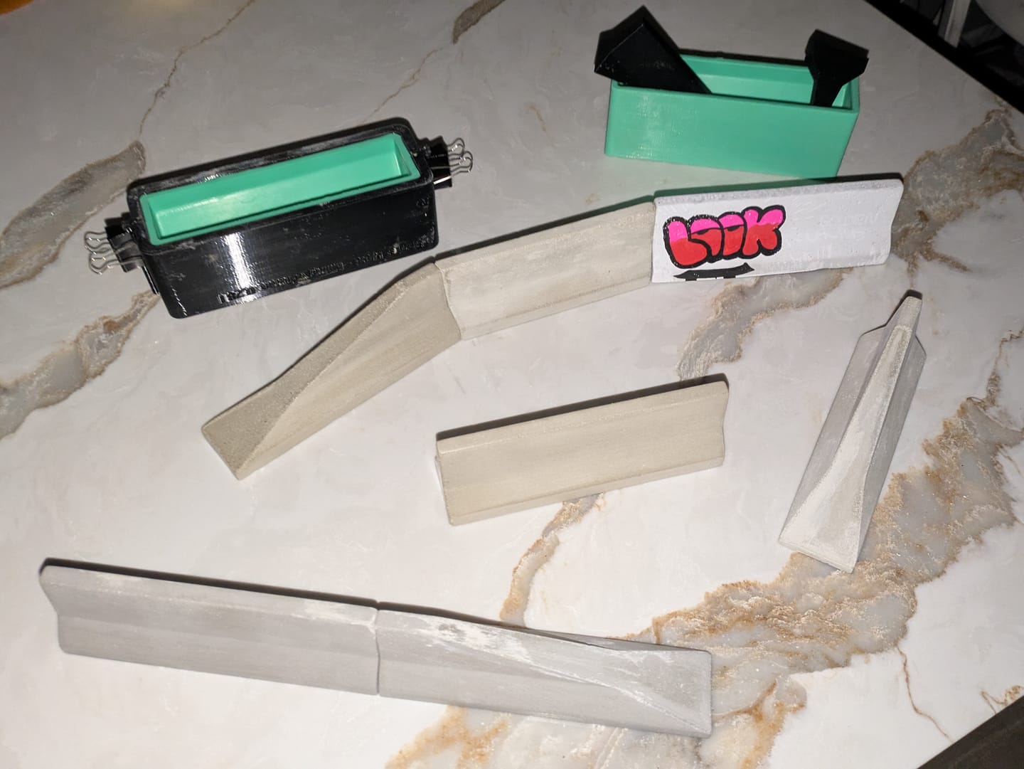Customer photo review of Barrier Casting Mold