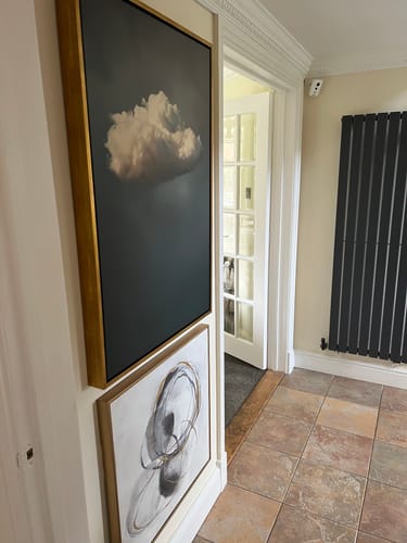 Customer photo review of Vintage Cloud Print