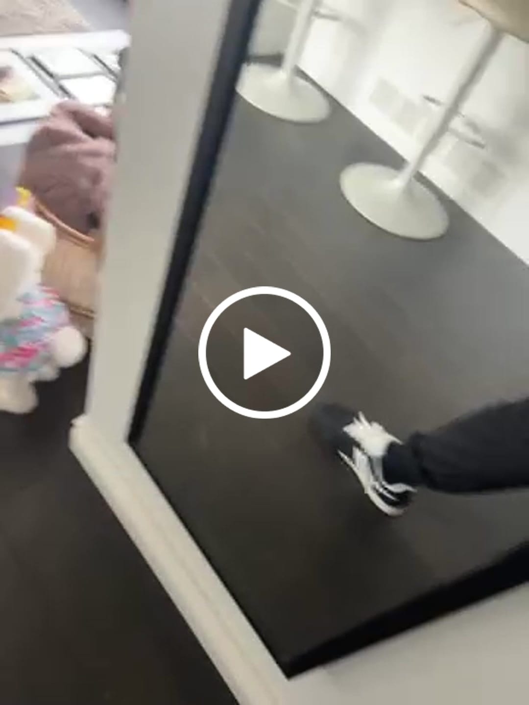 Customer video review of Heather - Wide Toe Sneakers