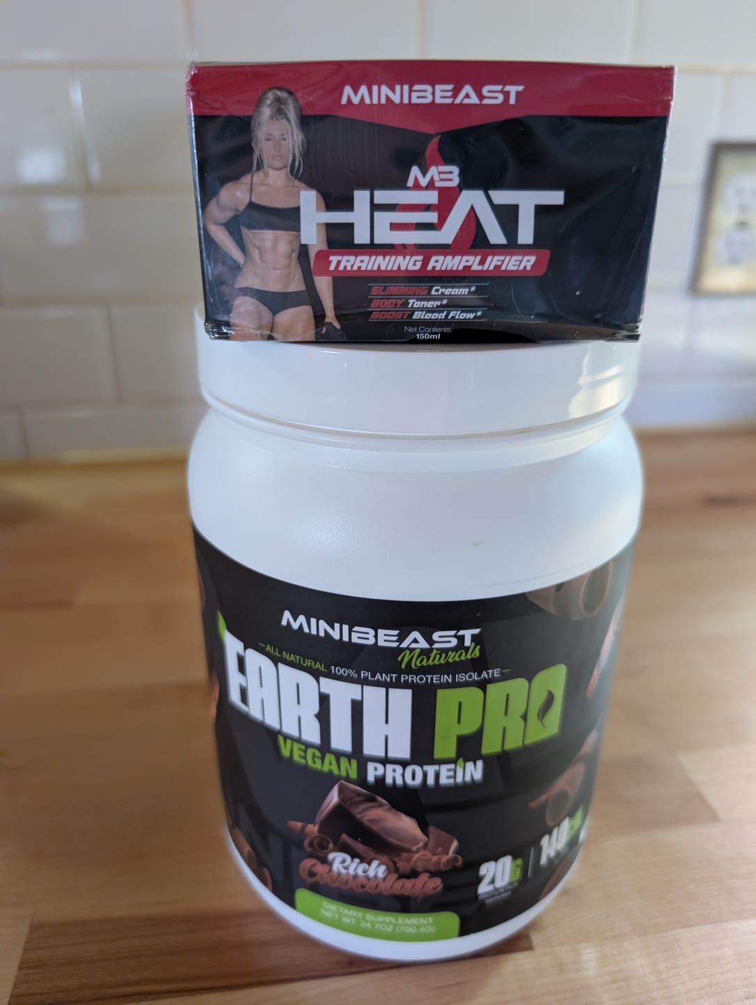 Customer photo review of MB Heat (Fat Burning Cream)