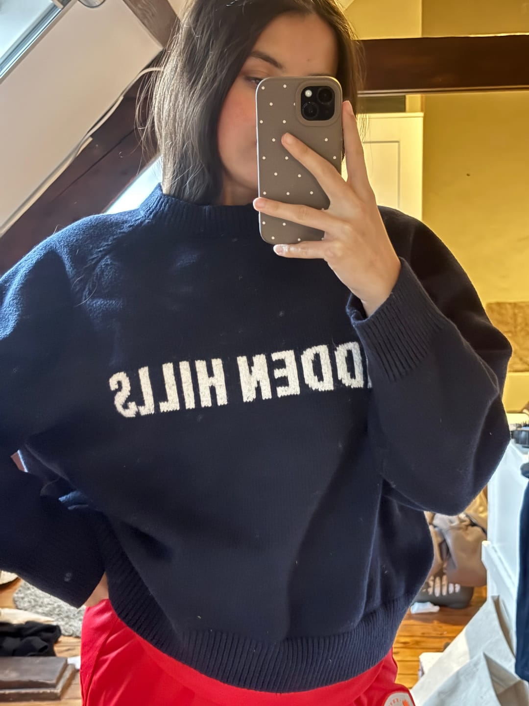 Kundenfoto-Bewertung von STRICKPULLOVER NAVY