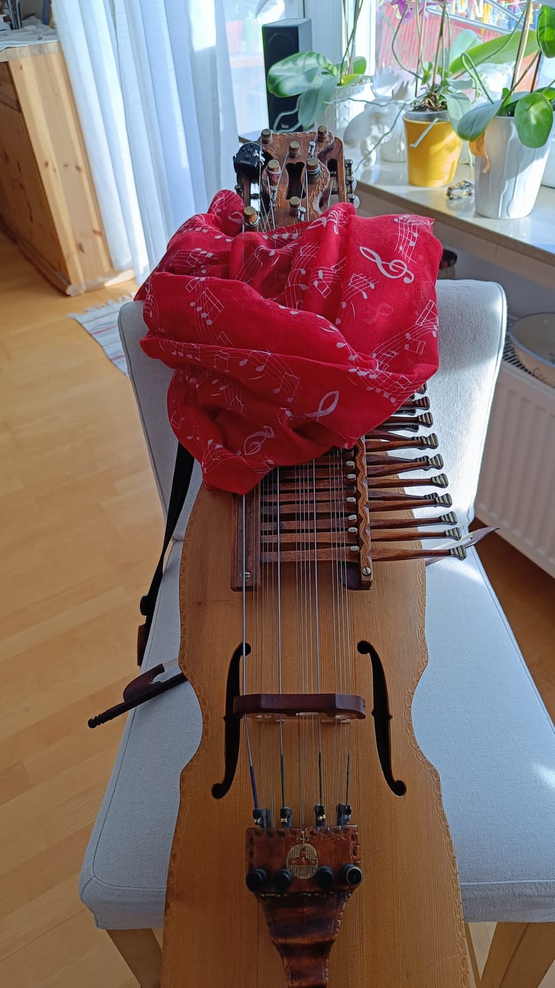 Customer photo review of Stilvolle Musiker Loop-Schals