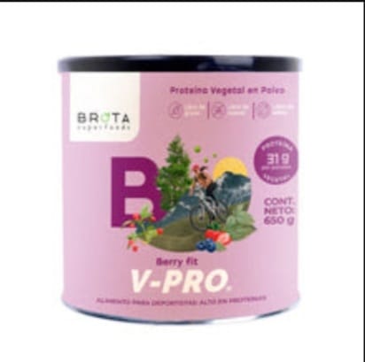 Customer photo review of Proteína en polvo V-pro Berry Fit