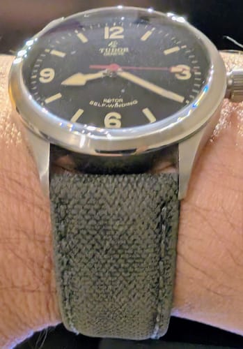 Customer photo review of Panthera Canvas – Uhrenarmband