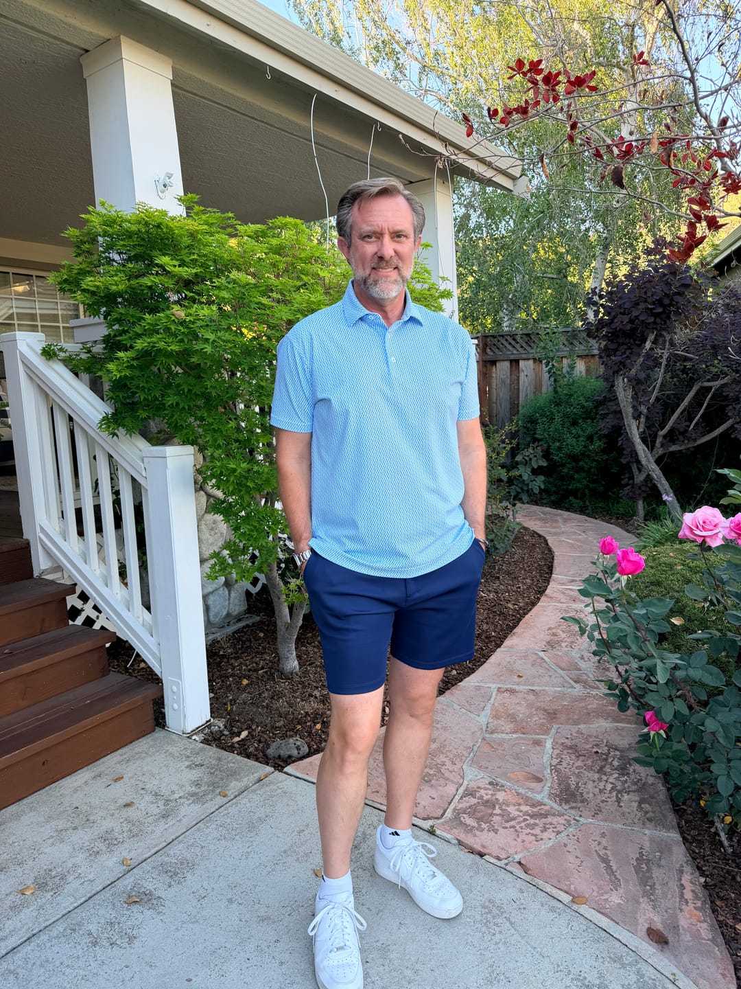 Customer photo review of Infinity Golf Shorts 7"