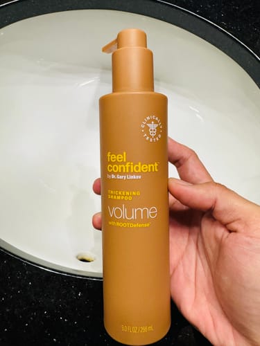 Customer photo review of Thickening Shampoo