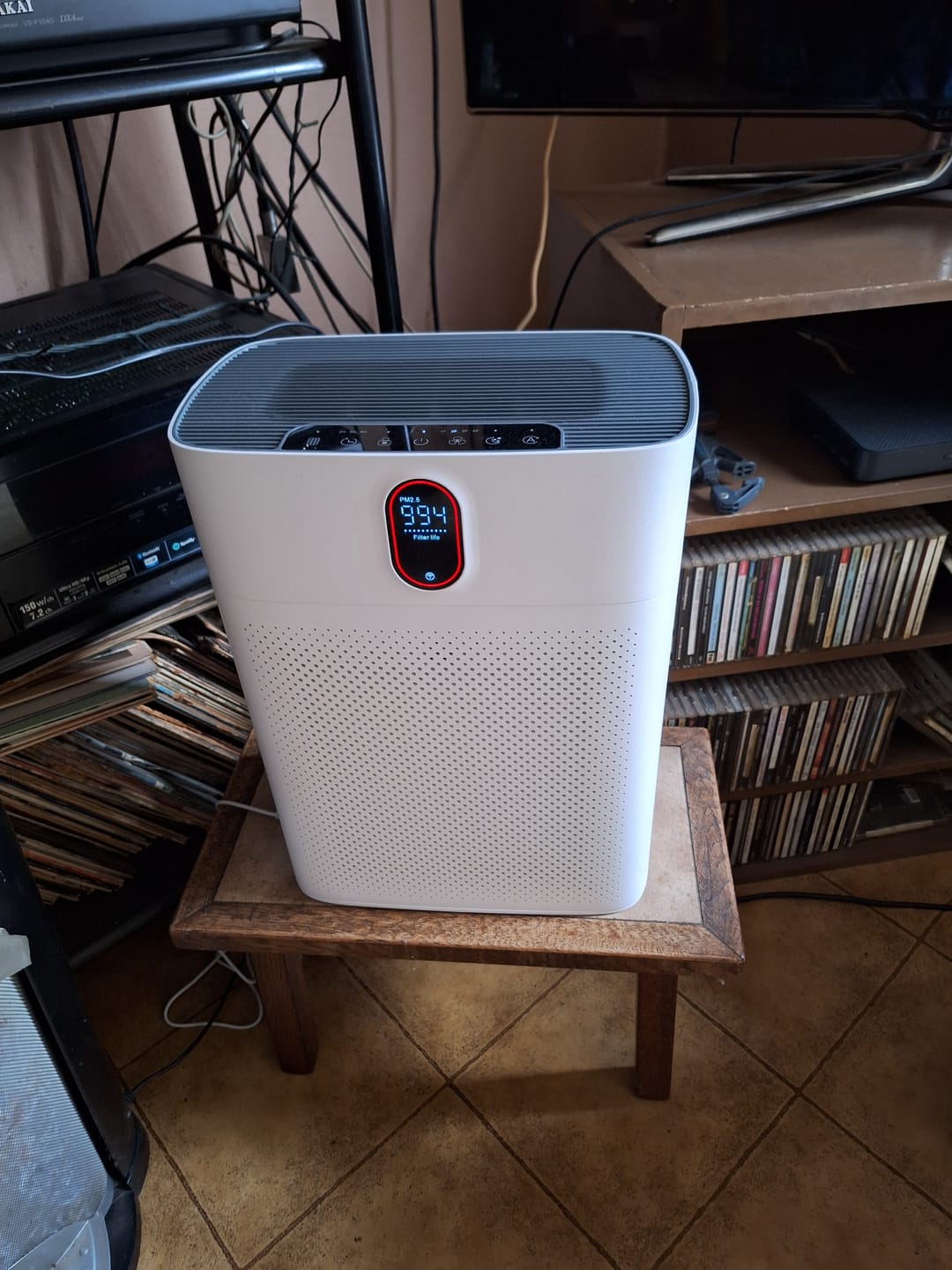 Customer photo review of Smart Luchtreiniger V1 Pro – Krachtige HEPA-filtratie met PM2.5-sensor, app- en spraakbediening voor schone binnenlucht